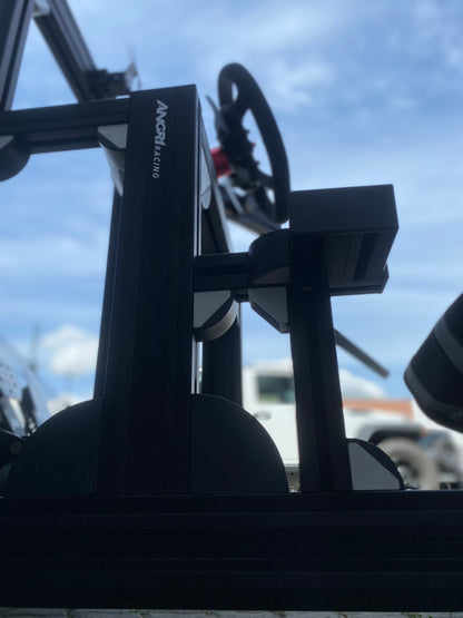 PRO SIM RIG CHASSIS + Integrated Screen System (On Rig) - 'Black Series Shifter'