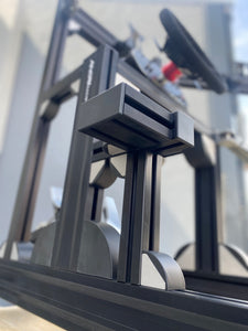 PRO SIM RIG CHASSIS + Integrated Triple Screen System (On Rig) - 'Black Series Shifter'