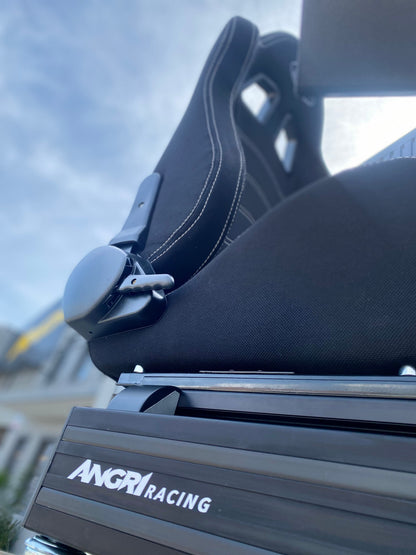 PRO SIM RIG CHASSIS + Integrated Screen System (On Rig) - 'Black Series Shifter'