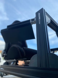 PRO SIM RIG CHASSIS + Single Screen Stand (Off Rig) - 'Black Series Shifter'