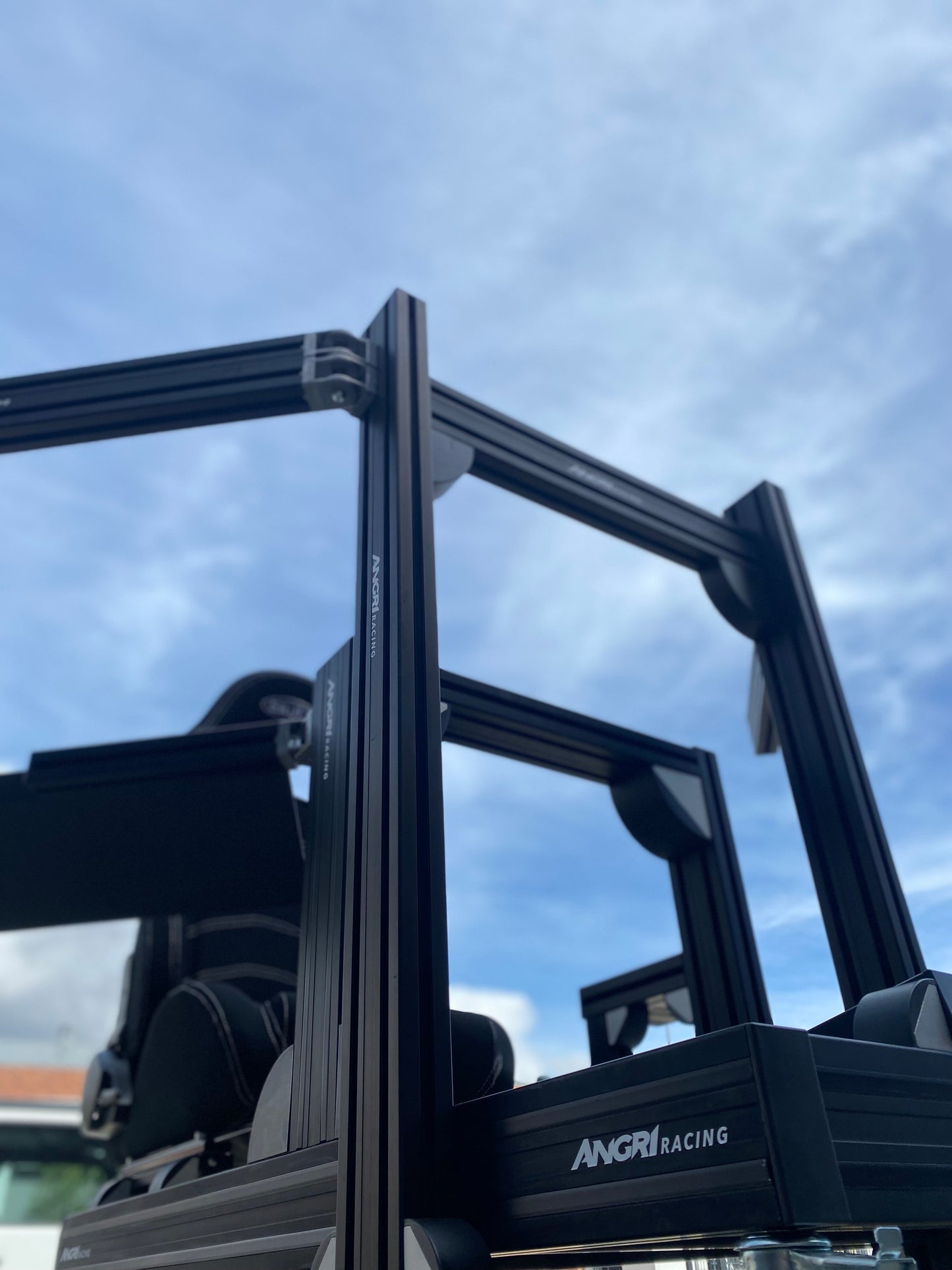 PRO SIM RIG CHASSIS + Integrated Screen System (On Rig) - 'Black Series Shifter'