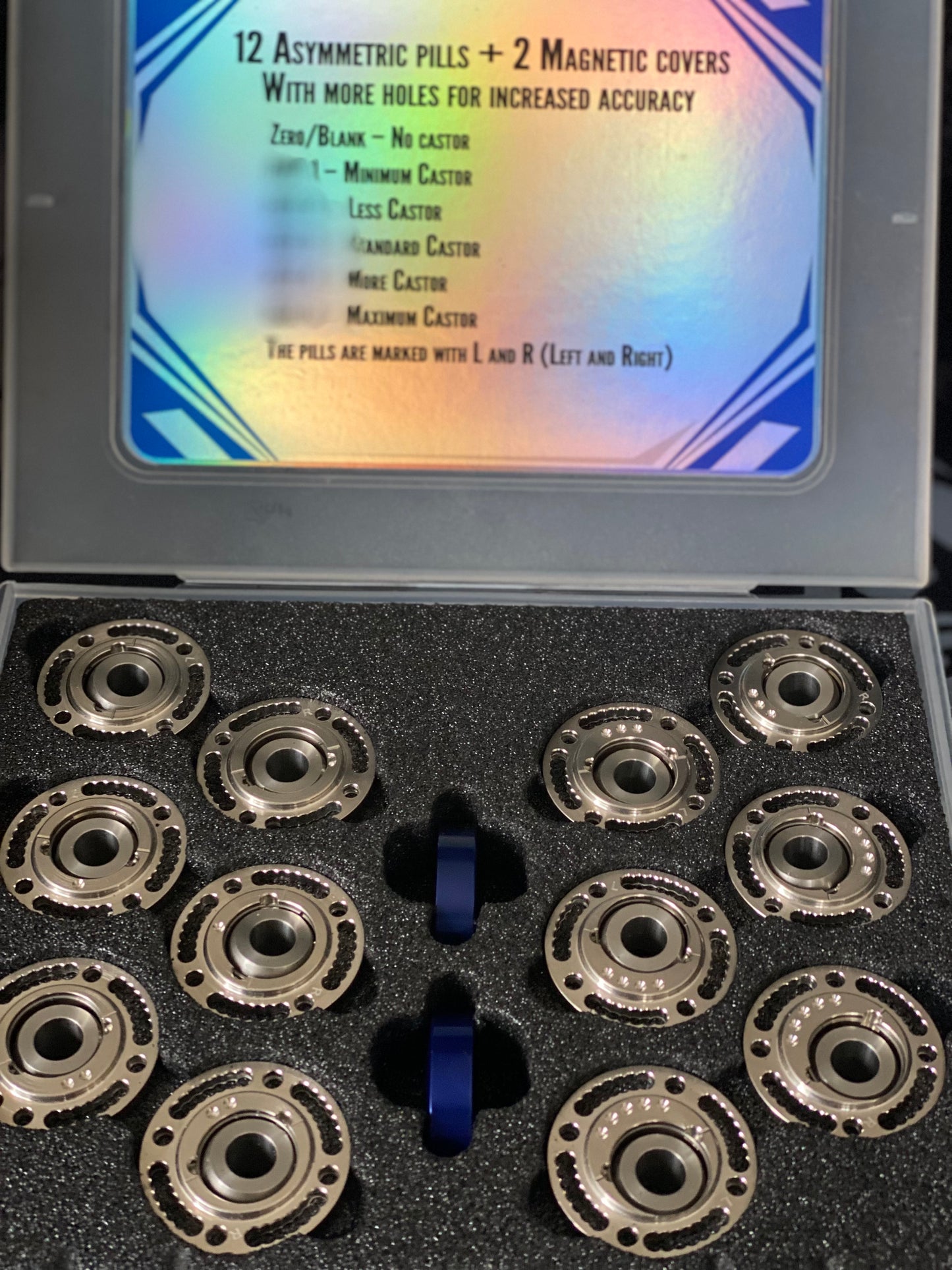 CASTOR KIT for MINI OTK KART 8mm (Mad Monkey)
