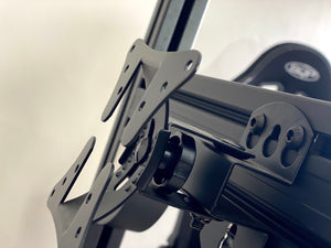 PRO SIM RIG CHASSIS + Integrated Triple Screen System (On Rig) - 'Black Series Shifter'