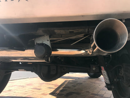 Free-Flow Stainless Steel Dual Pipe Exhaust for Wrangler JK JKU (RETAIL BOX SELF-INSTALL)