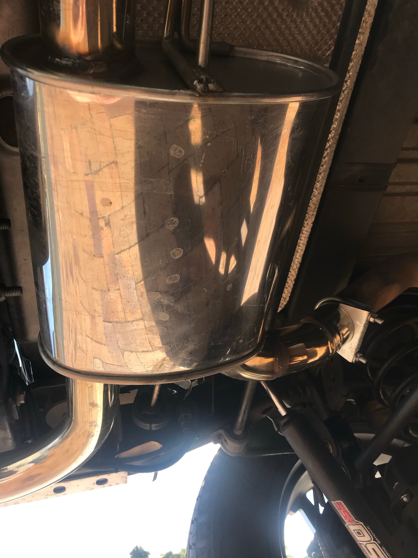 Free-Flow Stainless Steel Dual Pipe Exhaust for Wrangler JK JKU (RETAIL BOX SELF-INSTALL)