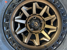 Load image into Gallery viewer, FUEL OFFROAD &#39;Covert&#39; D696 - Bronze 17&quot; Rims with Black Lip (set of 5 Jeep 9J 5x127) -12
