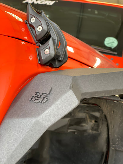 Topfire Bonnet / Hood Catch / Latch - Eye of Devil Wrangler JK JKU