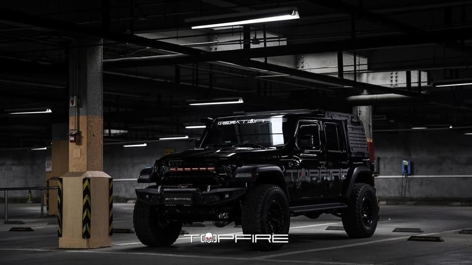 Topfire Side Window Armour for Wrangler JLU 4dr (pair)