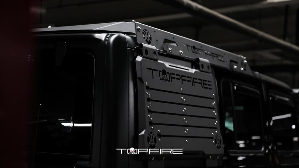Topfire Side Window Armour for Wrangler JLU 4dr (pair)