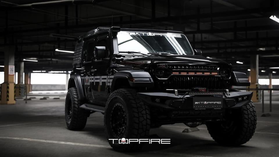 Topfire Side Window Armour for Wrangler JLU 4dr (pair)