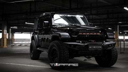Topfire Side Window Armour for Wrangler JLU 4dr (pair)