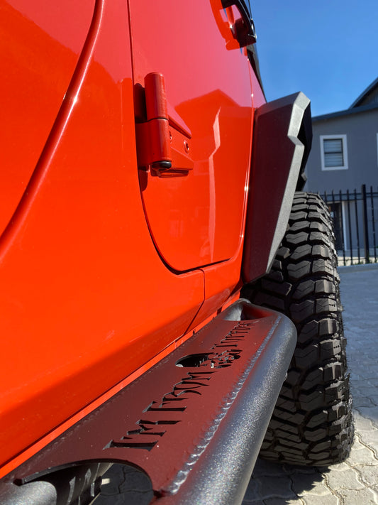 Topfire 'Rock' Side Steps for Wrangler 4dr JKU