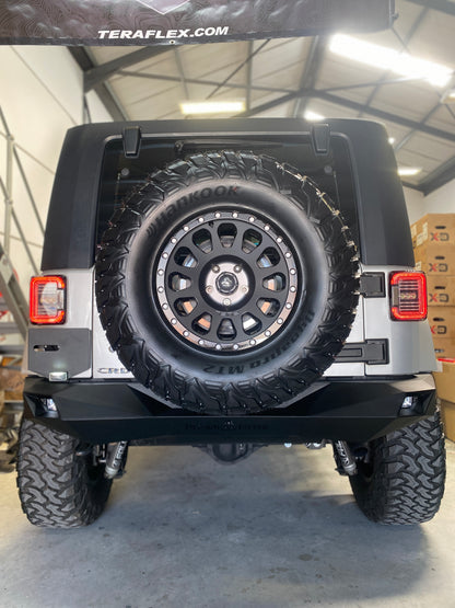 TAIL LIGHTS - CEE 'C' BLACKED LED replacement for Wrangler JK JKU (pair)