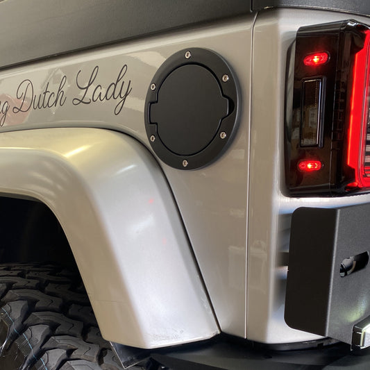 FUEL FLAP - Flush mount flap for Wrangler JK JKU
