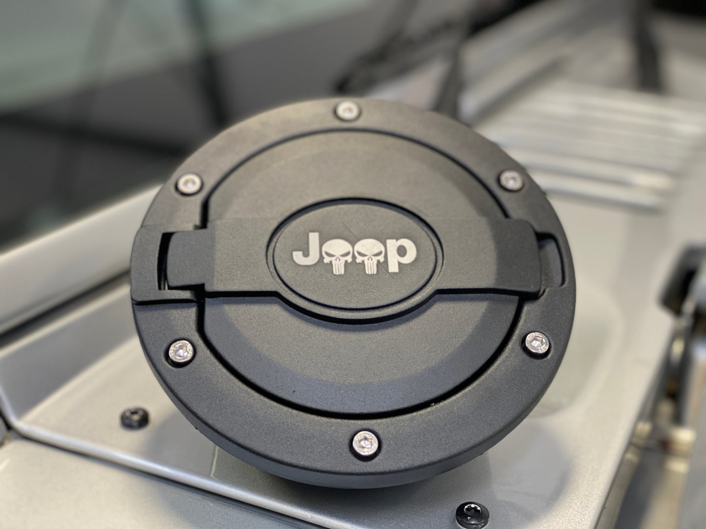 FUEL FLAP Jeep Punisher - Flush mount for Wrangler JK JKU
