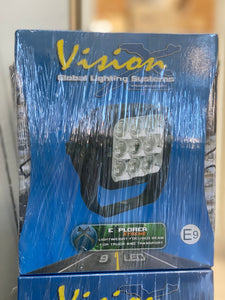 Vision-X 4" Explorer Prime Xtreme 10° Beam Spotlights (45w x 2) (pair) CTL-EXP910