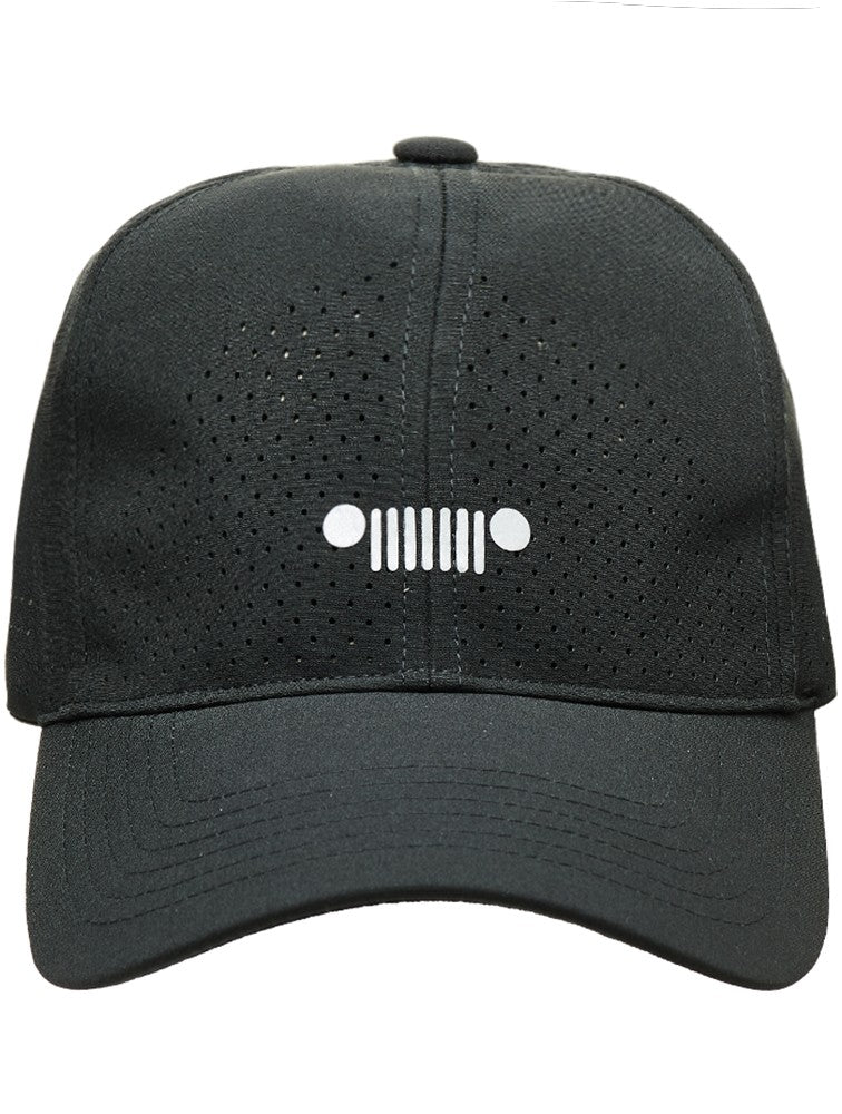 JEEP 7-Slot Baseball Cap (Black)