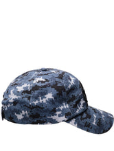 Load image into Gallery viewer, JEEP Woven STAR Camo Baseball Cap (Navy)
