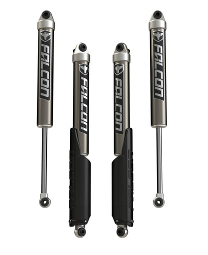 FULLY FITTED: Teraflex 1.5" Sport ST1 Spacer Lift System with FALCON SP2 Shocks for Wrangler 4dr JLU or 2dr JL
