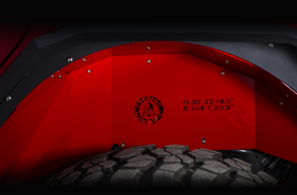 Topfire Inner Fender Kit for Wrangler JL / JLU (All 4)