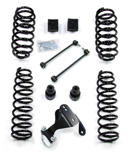 FULLY FITTED: 2.5" Premium Teraflex Coil System with 9550 Shocks, Stabiliser & Retainers for Wrangler JK JKU