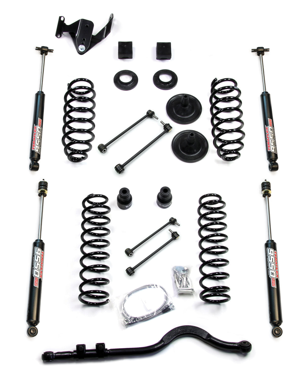 KIT ONLY: 3" Teraflex COIL System, FALCON 2.1 SP2 SHOCKS, ARMS, TRACK BAR, CV, STABILISER for Wrangler JK JKU