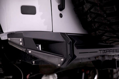 Topfire Marauder IV Stainless Steel / Steel Rear Bumper for Wrangler JK JKU