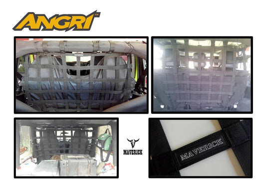 Cargo DIVIDER NET - by Maverick for Wrangler 2dr / 4dr / JK / JKU / JL / TJ