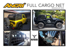 Load image into Gallery viewer, Full Cargo Net - by Maverick for Wrangler 2dr/4dr JK/JKU/JL/JLU/TJ
