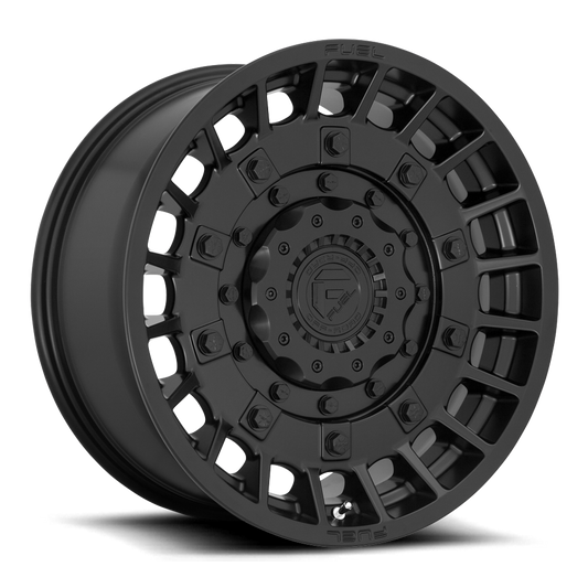 FUEL OFFROAD 'MILITIA' 20" D723 - Matte Black 20" Rims -18 10J (set of 5 Jeep 5x127/114)