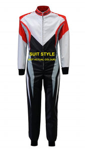 MIR 49-S Level 2 FIA Kart Suit (Grey/Black/Yellow) - Size 40 (LARGER YOUTH)