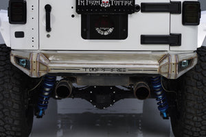 Topfire Marauder IV Stainless Steel / Steel Rear Bumper JK/JKU