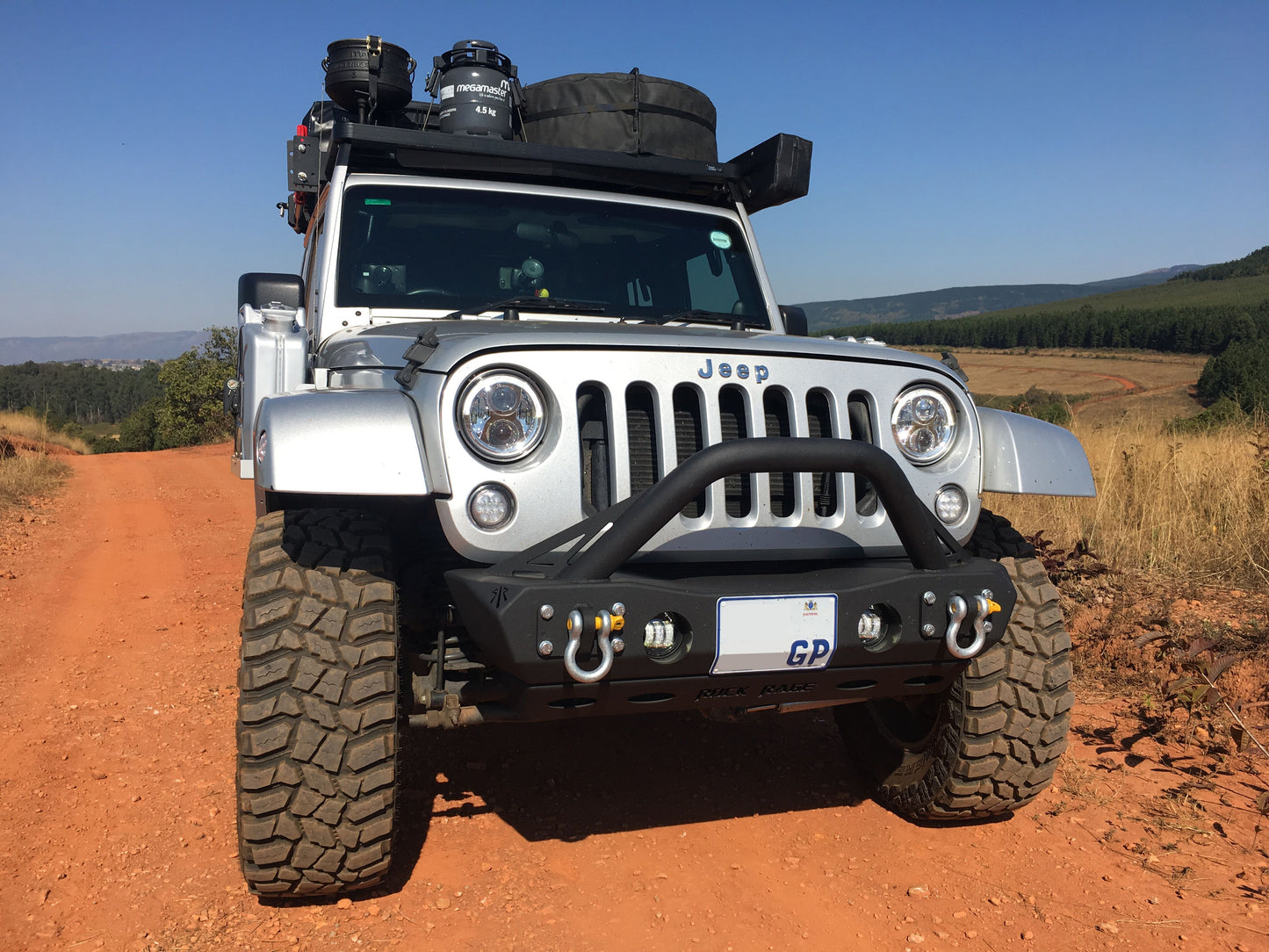 RockRage CRAWLER STUBBY Front Bumper for Wrangler JK / JKU