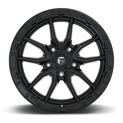 FUEL OFFROAD 'REBEL' 20" D679 - Matte Black 20" Rims -18 (set of 5 Jeep 5x127)
