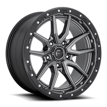 Load image into Gallery viewer, FUEL OFFROAD &#39;REBEL&#39; 18&quot; Rims D680 for Land Cruiser (Matt Anthracite with Black Ring) 9J +20 (set of 5 LC 5x150)
