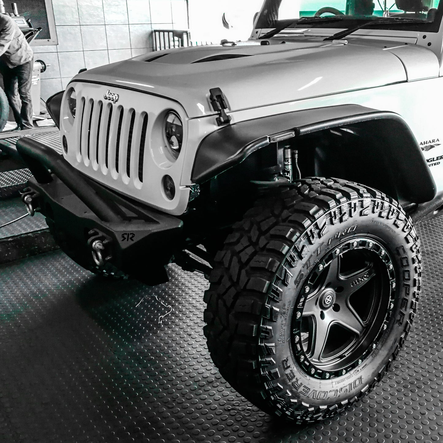 RockRage CRAWLER STUBBY Front Bumper for Wrangler JK / JKU