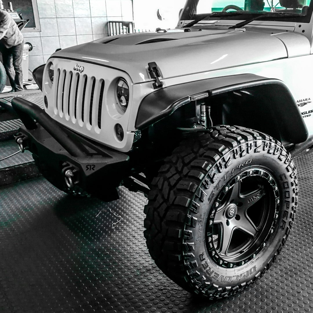 RockRage CRAWLER STUBBY Front Bumper for Wrangler JK / JKU