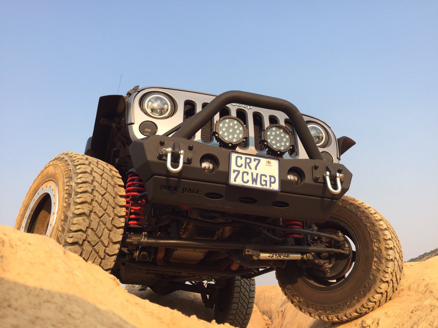 RockRage CRAWLER STUBBY Front Bumper for Wrangler JK / JKU