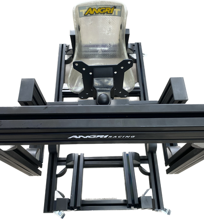 KARTPRO 'Black Series' KARTING SIM RIG (SNR Kart) with Integrated Screen Mount System