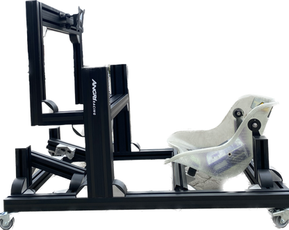 KARTPRO 'Black Series' KARTING SIM RIG (SNR Kart) with Integrated Screen Mount System