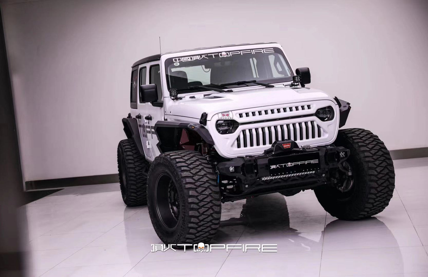 Topfire JL MARAUDER GRILL- Eye of Devil for Wrangler JL / JLU / Gladiator
