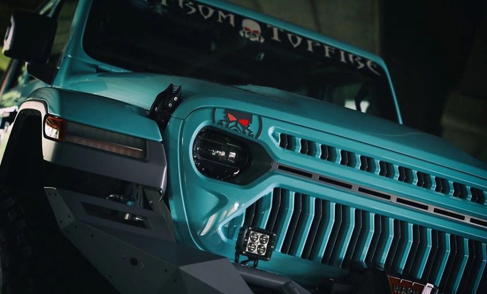 Topfire JL MARAUDER GRILL- Eye of Devil for Wrangler JL / JLU / Gladiator