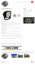 Load image into Gallery viewer, Vision-X 4&quot; Explorer Prime Xtreme 60° Beam Floodlights (45w x 2) (pair) CTL-EXP960
