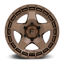 Load image into Gallery viewer, FUEL OFFROAD &#39;WARP&#39; 17&quot; D735 - Bronze 17&quot; Rims -12 (set of 5 Jeep 5/127)
