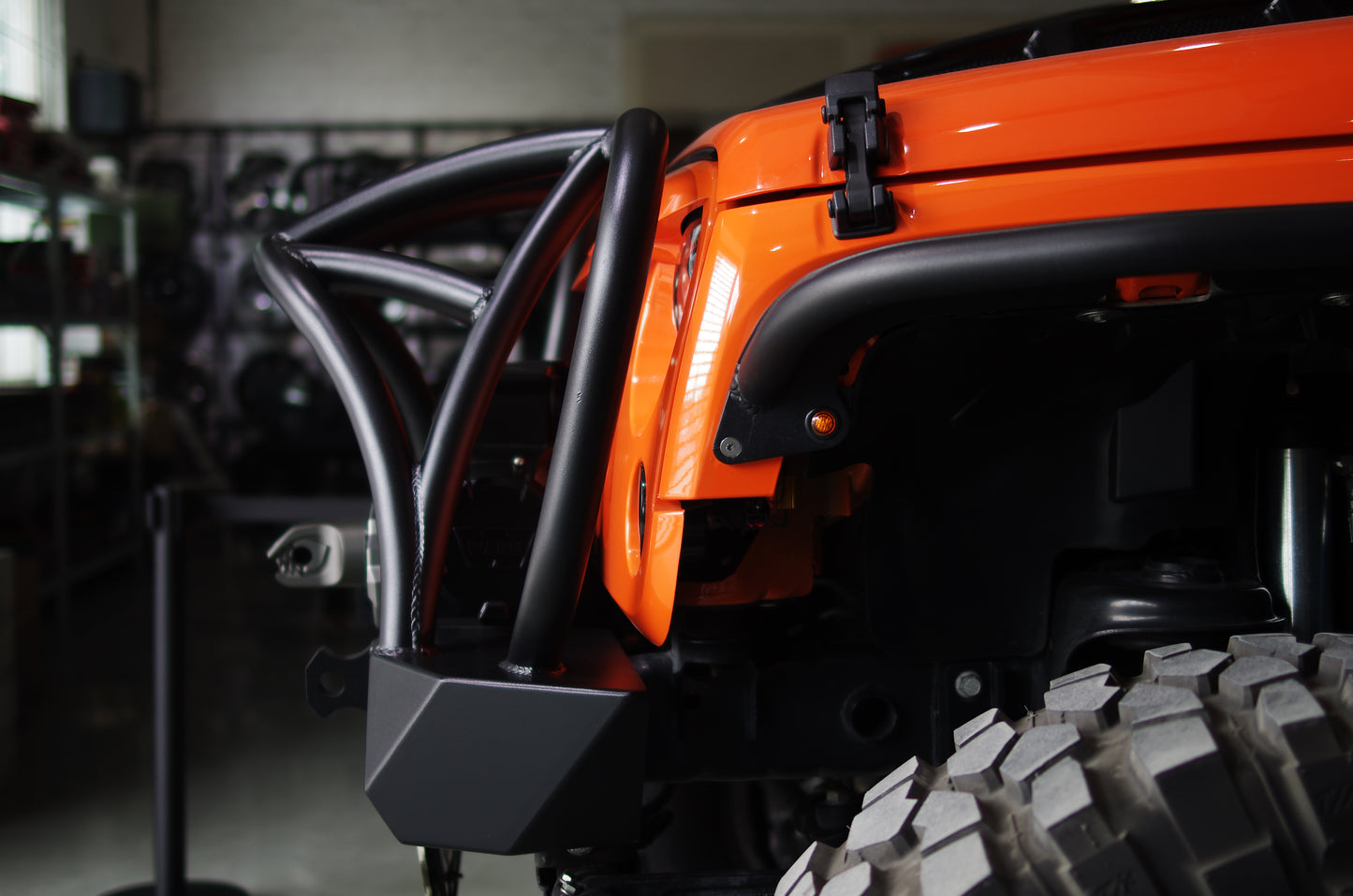 Topfire Wilder II Front Bumper Stubby for Wrangler JK JKU