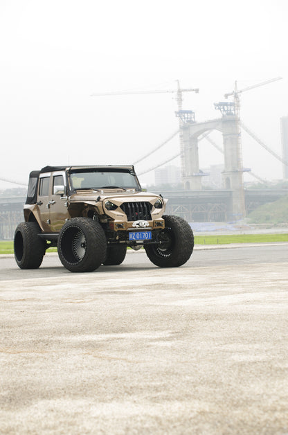 Topfire Marauder III Front Grumper (Bumper and Grill) for Wrangler JK JKU