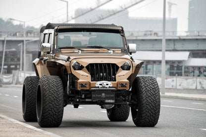 Topfire Marauder III Front Grumper (Bumper and Grill) for Wrangler JK JKU