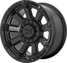 Load image into Gallery viewer, XD852 GAUNTLET rims - 17&quot; Satin Black (set of 5 Jeep 5x127 5x139.7 -0 offset)
