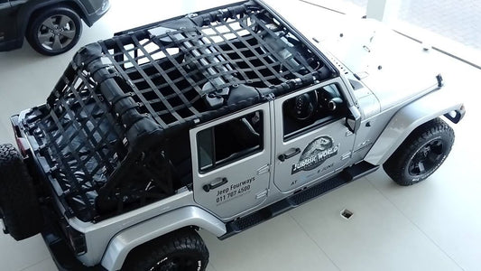 Full Cargo Net - by Maverick for Wrangler 2dr / 4dr / JK / JKU / JL / JLU / TJ / JT