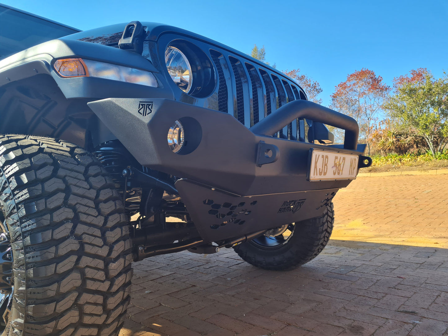 RockRage OVERLAND Full Front Bumper for Wrangler JL JLU GLADIATOR
